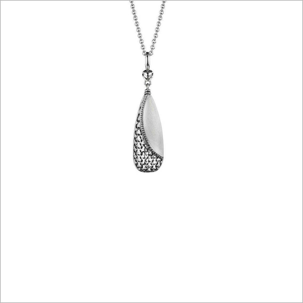 Di Modolo Stainless Steel Ricamo Necklace Pendant in Sterling Silver MSRP 520